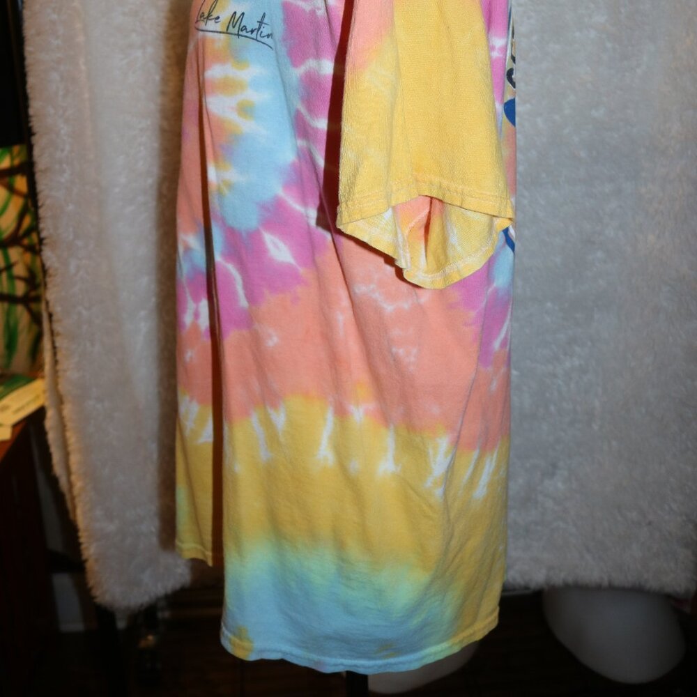 Gildan ladies XL Lake Martin Alabama Goat Island tee shirt 100% cotton - Picture 5 of 8